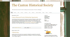 Desktop Screenshot of cantonhistoricalsociety.org